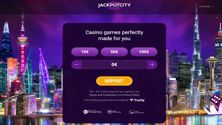 Unlock JackpotCity Casino's Massive €1,600 Welcome Bonus!