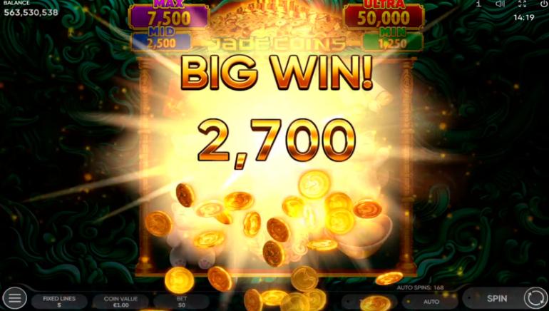 Jade Coins Big Win