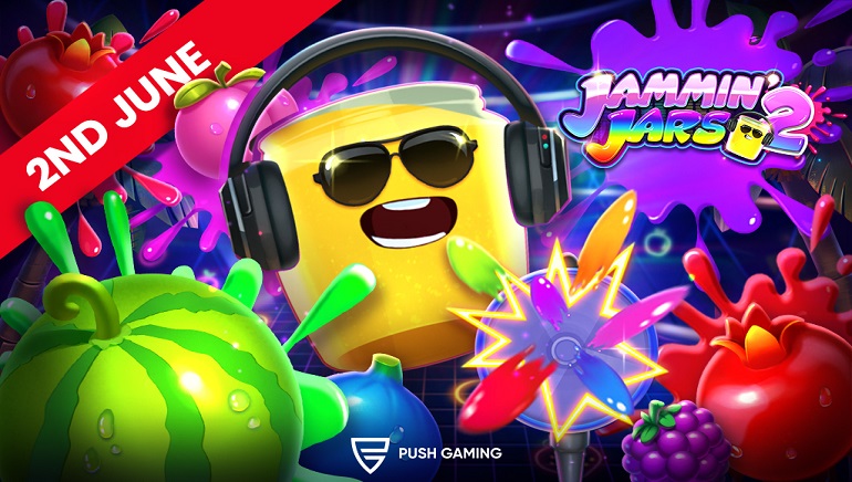Push Gaming Gets Down with Jammin’ Jars 2 Slot
