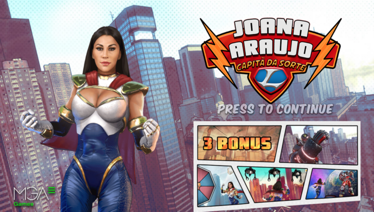 Portuguese Celebrity Joana Araujo Starring in a New Slot by MGA Games