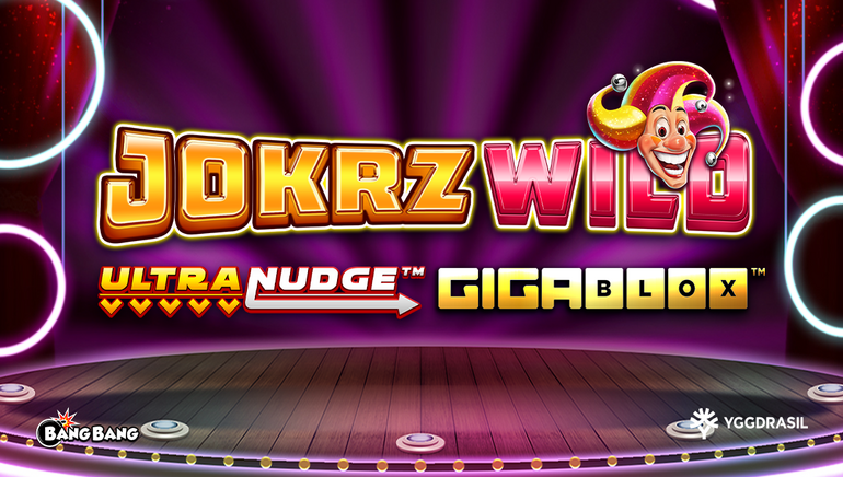 Yggdrasil's latest offering, Jokrz Wild UltraNudge™ GigaBlox™, boasts a stunning retro theme.