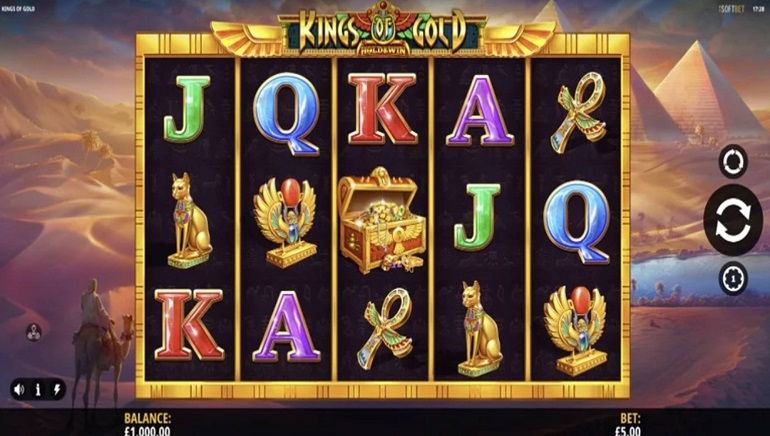 iSoftBet’s New Kings of Gold Slot Dazzles Players