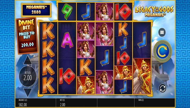 ­­Blueprint Gaming Scores a Winner with Legacy of the Gods Megaways™ Slot