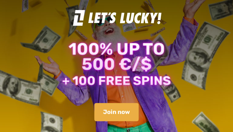 Unlock a Treasure Trove of Rewards: 100% First Deposit Bonus Plus 100 Free Spins at LetsLucky Casino!