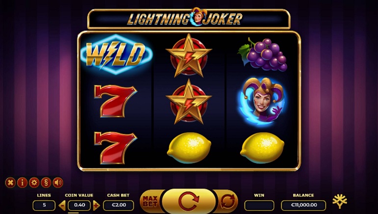 Strike Lucky With Yggdrasil's New Lightning Joker Online Slot