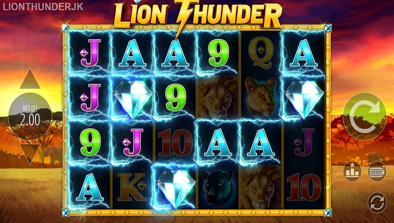 Blueprint Roars with Lion Thunder Slot Game