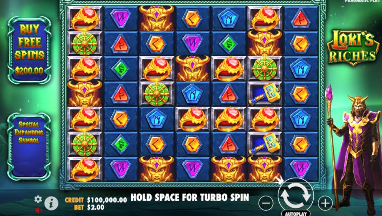 Loki's Riches Screenshot of Game