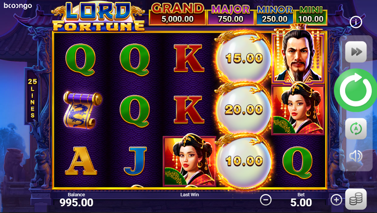Booongo Launches Lord Fortune Slot