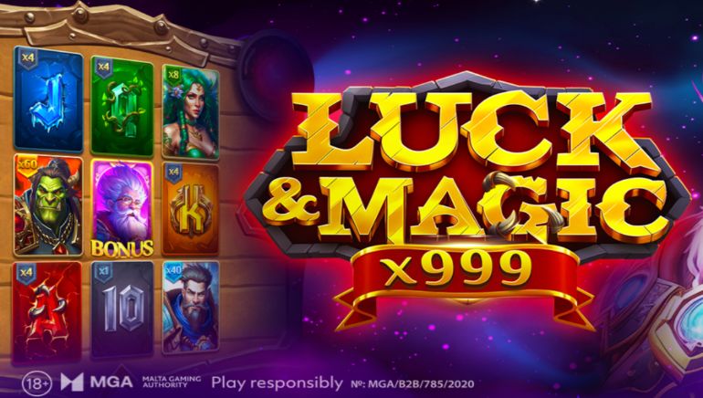 BGaming Release Enchanting Slot: Luck & Magic with Unique x999 Multiplier!
