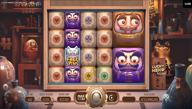 Yggdrasil Channels Buddhism with Lucky Neko Gigablox™ Slot