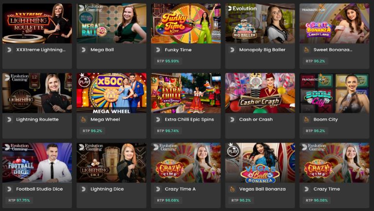 M88.io Casino screenshot 4