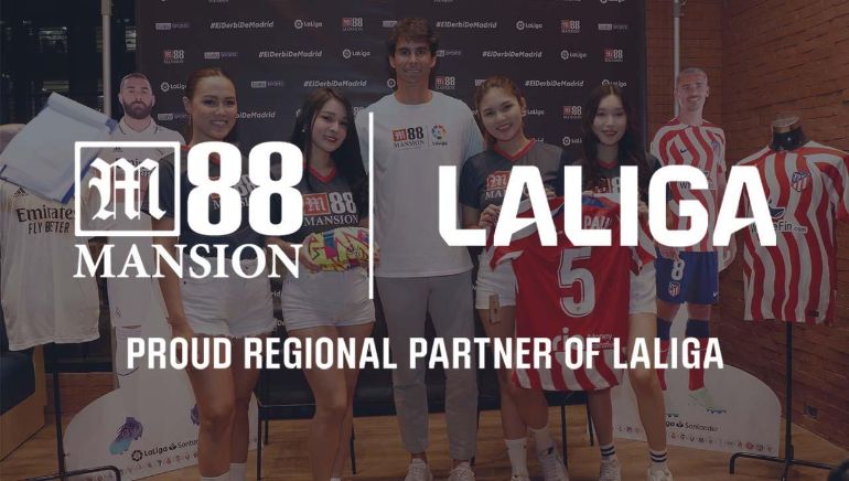 M88 Mansion and LaLiga Celebrate Fourth Year Partnership with Fresh Features and a New Look
