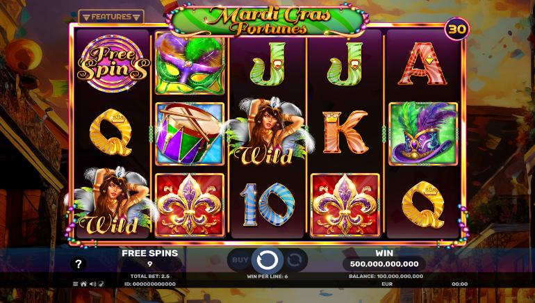 Mardi Gras Fortunes Screenshot
