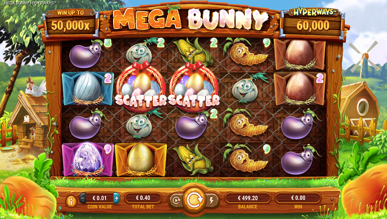Mega Bunny Slot From GameArt Debuts HyperWays Mechanism