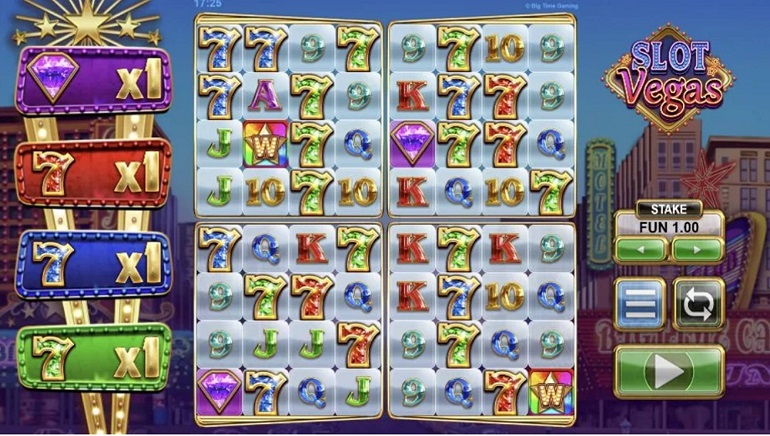 Slot Review: Slot Vegas Megaquads by Big Time Gaming