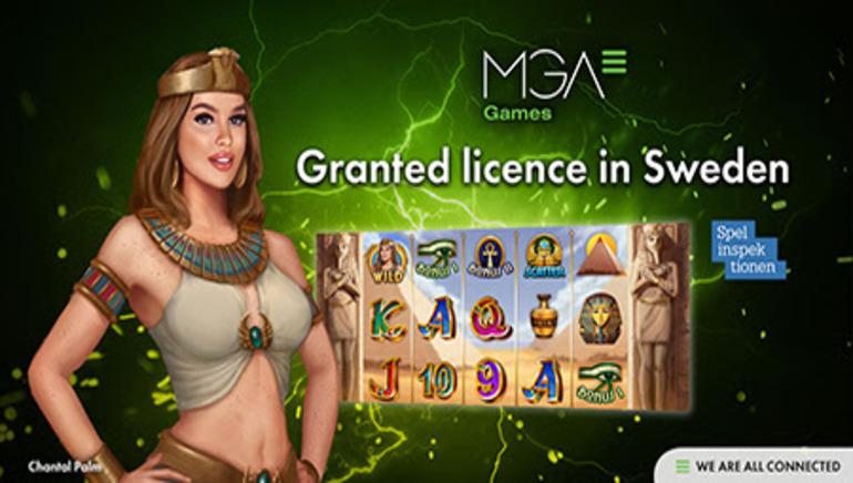 MGA Games Expands European Presence with Swedish B2B Licence Approval
