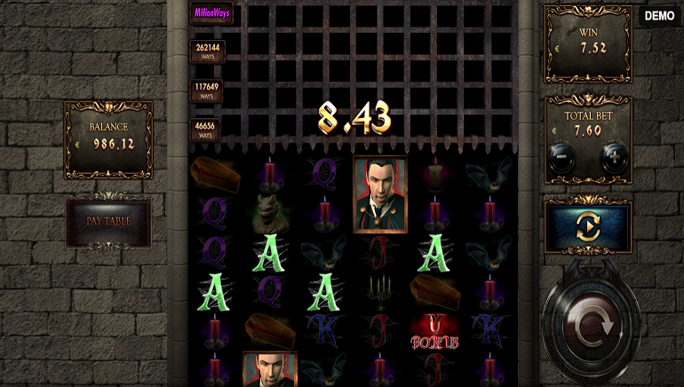 Red Rake Gaming Offers A Million Ways To Win With New Million Dracula Slot