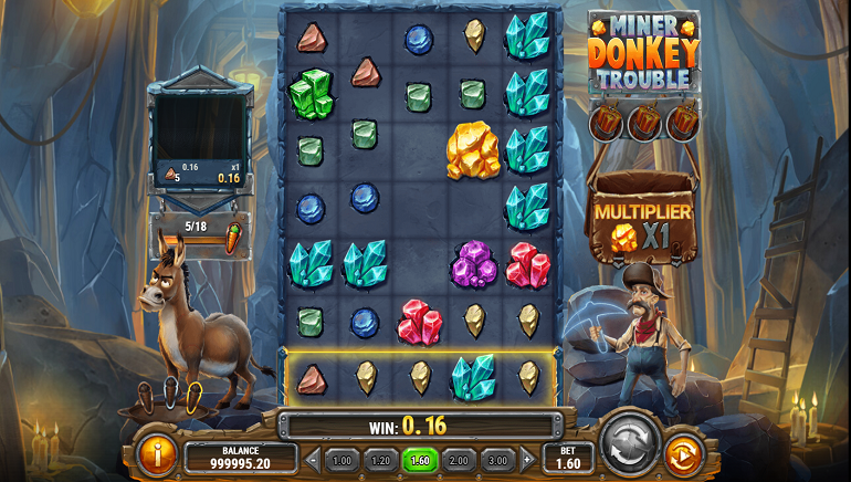 Looking at Play'n GO's New Miner Donkey Trouble Slot