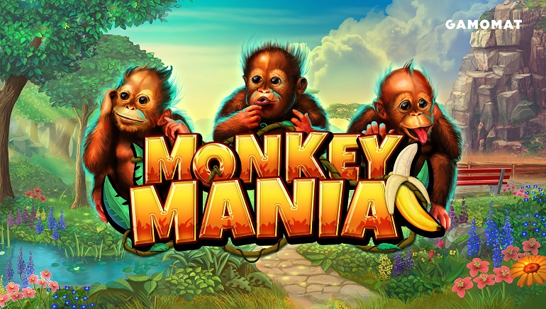 GAMOMAT’s Monkey Mania Slot Swings into Town!