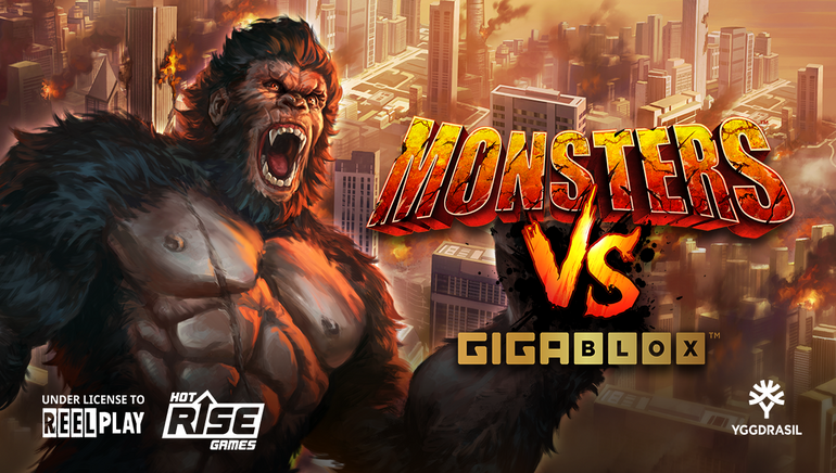 Yggdrasil and ReelPlay Launch Monsters VS Gigablox™ by Hot Rise Games