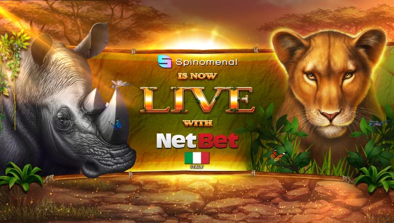 Spinomenal Expands Italian Presence with NetBet Casino Content Partnership