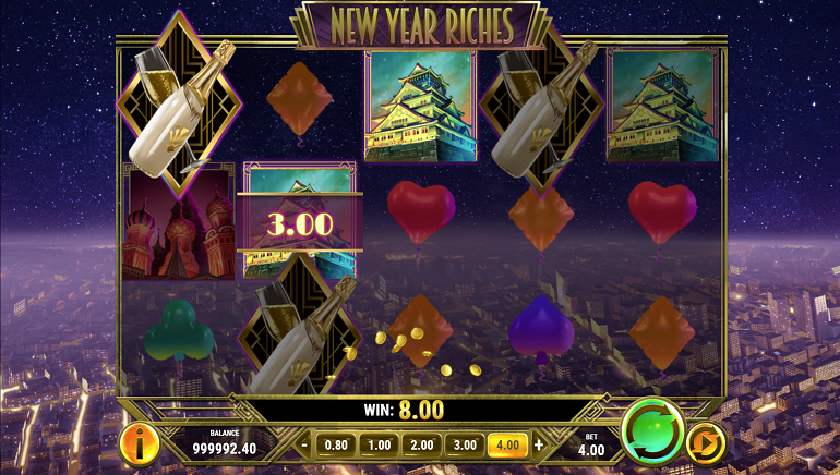 Kick Off the New Year with Play’n GO’s Fun, Festive Slot, New Year Riches