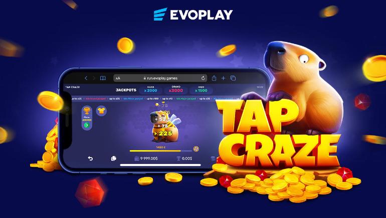 Evoplay Launches Tap Craze, a Game-Changing Tap Title for iGaming