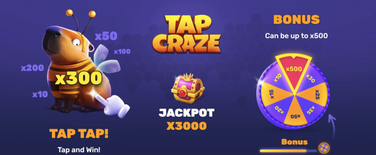 Tap Craze Features