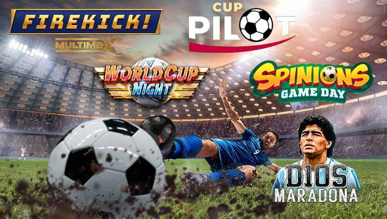 Kick Off the 2022 World Cup with 5 Exciting Football-Themed Casino Games