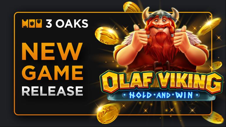 3 Oaks Gaming Releases Two New Exciting Slots: Crystal Scarabs and Olaf Viking