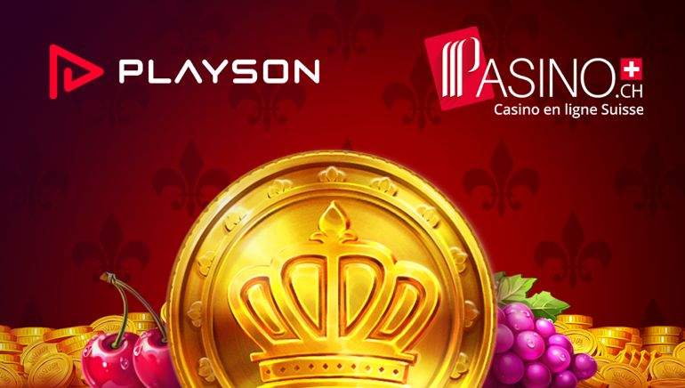 Playson Expands its Footprint in Switzerland through Partnership with Pasino