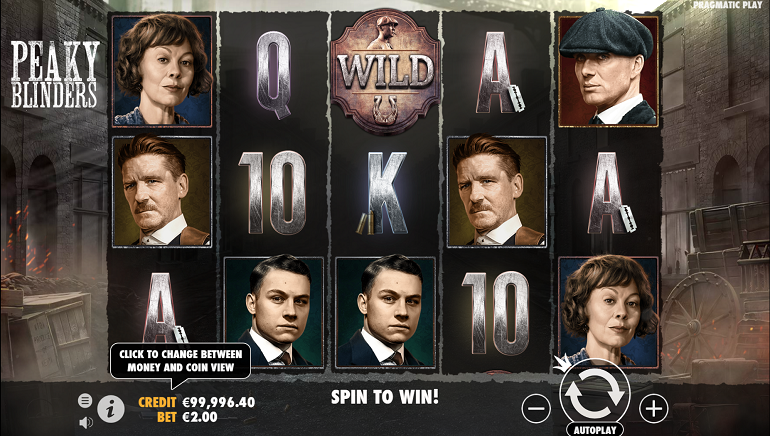Peaky Blinders Slot Now Showing at Pragmatic Play Casinos