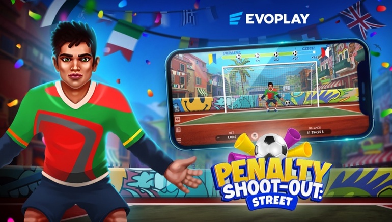 Evoplay Scores Big with Penalty Shootout: Street, a Brazilian-inspired Instant Game
