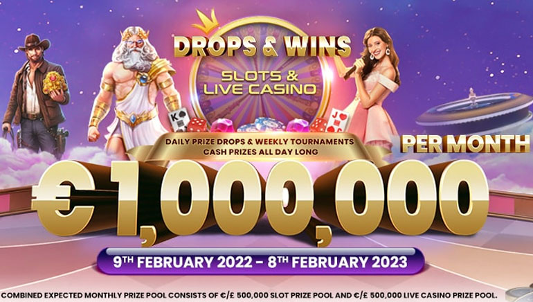 Win a Share of €13 million in the Grandiose Drops&Wins 2022 Promo at Playamo