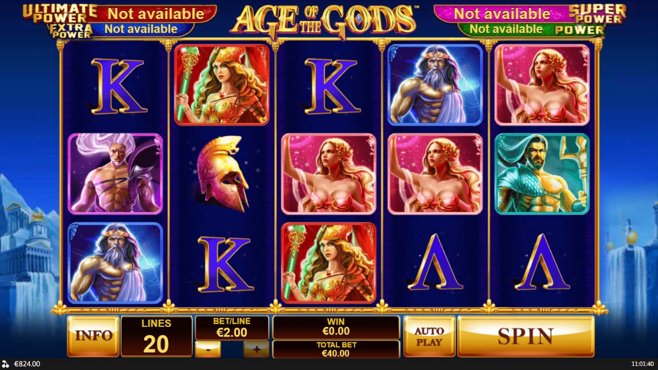 Playtech - Ages of the Gods slot
