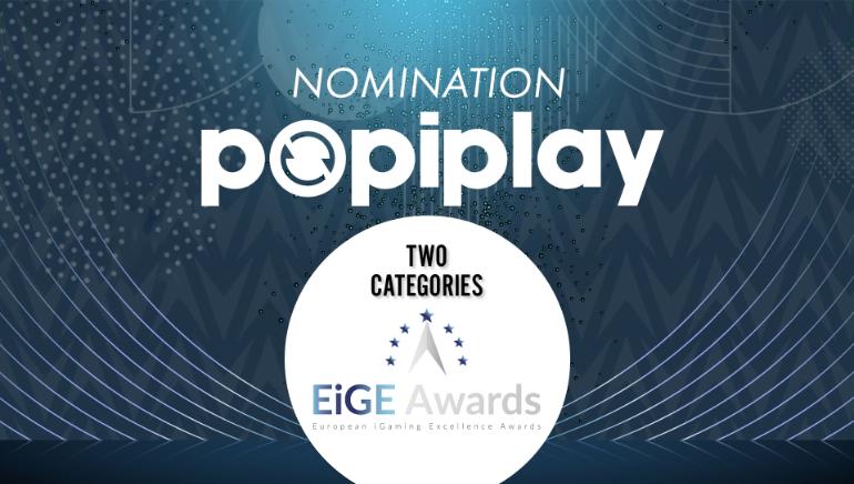 Popiplay Nominated for EiGE Awards