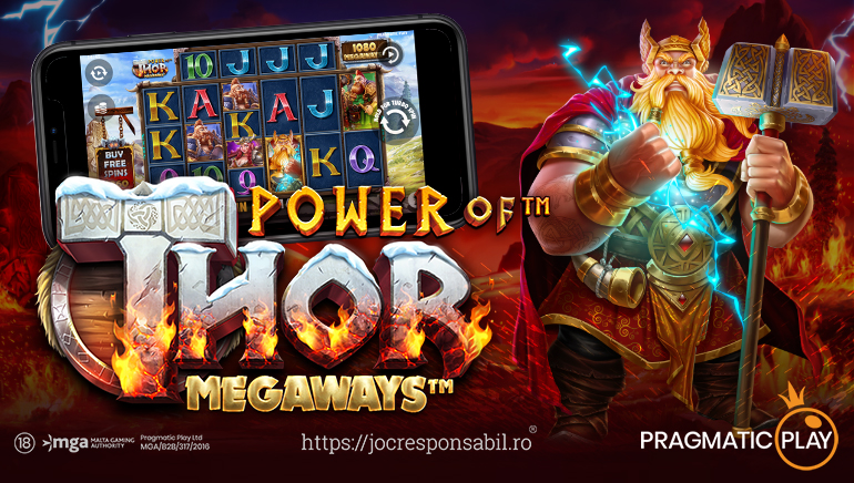 Unleash A Norse God With New Power Of Thor Megaways Slot From Pragmatic Play