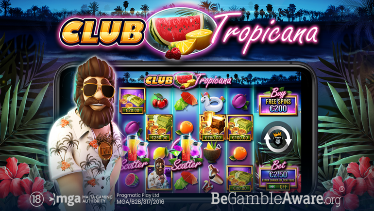 Pragmatic Play Brings a Taste of Paradise to Fans in Club Tropicana™