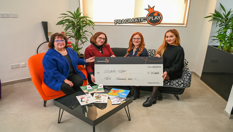 Pragmatic Play Donates €10,000 to SOAR on the International Women’s Day