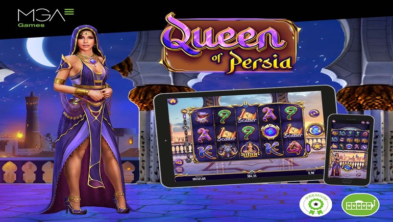 MGA Games Takes Players On An Arabian Adventure With New Queen of Persia Online Slot