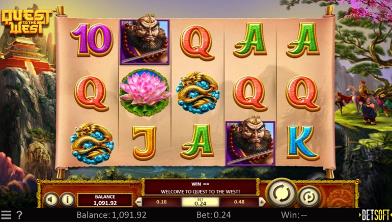 Betsoft Gaming Piles on the Riches with Quest to the West™ Slot