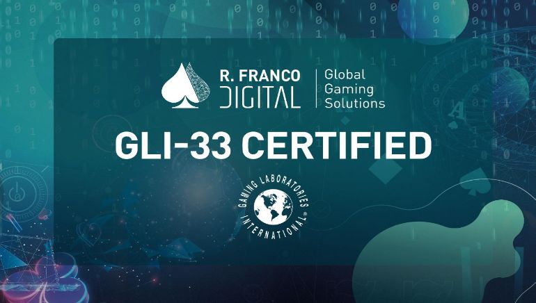 R. Franco Technologies Earns Prestigious GLI Certification for Its IRIS Platform