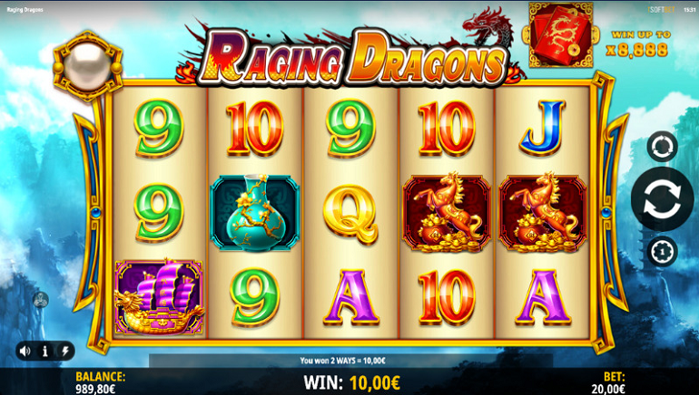 iSoftBet to Release Raging Dragons Slot in 2021