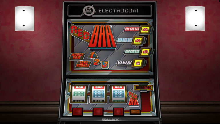 Enjoy Classic Land-Based Casino Style With The New Red Bar Online Slot From Realistic Games