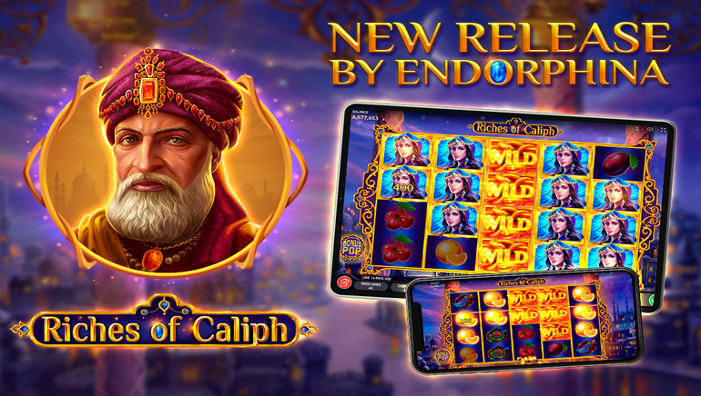Save a Princess in Distress and Get Rewarded in Endorphina's Riches of Caliph Slot