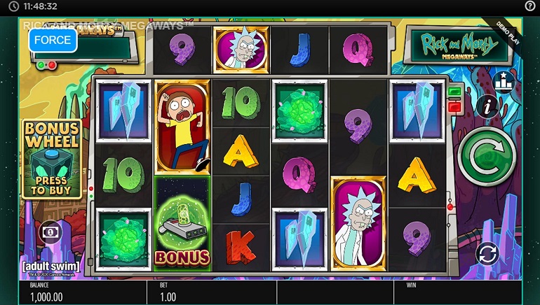 Blueprint Casinos Present Rick and Morty Megaways Slot