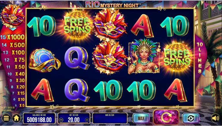 Rio Mystery Night Screenshot