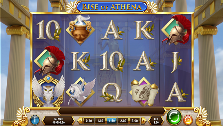 Simply Divine: Play'n GO's Rise of Athena Slot