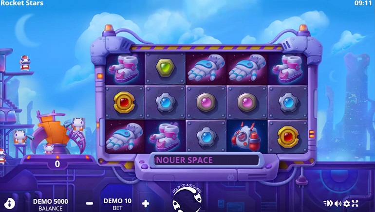 Blast Off with the Rocket Stars Slot from Evoplay