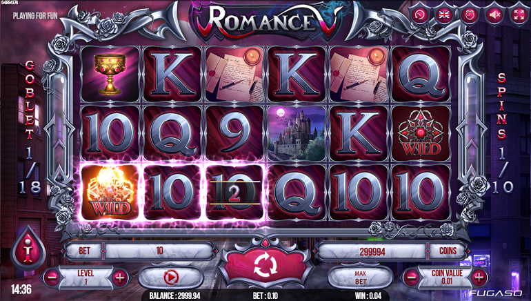 Take A Bite Out Of New Vampire-Themed Romance V Slot From Fugaso